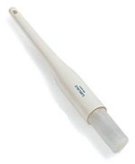 Carlisle 4039402 Round Pastry Brush w/ 1-in Nylon Bristles & White Plastic Handle