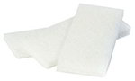 Carlisle 4072400 Fine Scrub Pad, 10 x 4-5/8 x 1-in, Nylon