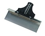 Carlisle 4161900 8-in Floor Scraper w/ Threaded Handle Socket, Stainless