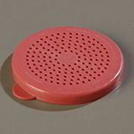 Carlisle 425155 Medium Ground Shaker Dredge Lid, Rose Polyethylene