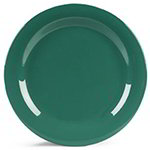 Carlisle 4300209 10.5-in Dinner Plate w/ Narrow Rim, NSF, Green Melamine