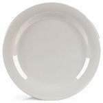 Carlisle 4300242 10.5-in Dinner Plate w/ Narrow Rim, NSF, Bone Melamine