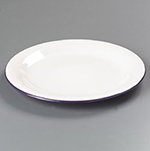 Carlisle 43003419 10.5-in Dinner Plate w/ Narrow Rim, NSF, Bone & Napoli Plum