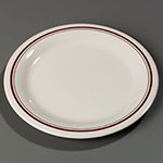 Carlisle 43003903 10.5-in Dinner Plate w/ Narrow Rim, NSF, Morocco On Bone Melamine