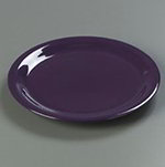 Carlisle 4300468 9-in Dinner Plate w/ Narrow Rim, NSF, Napoli Plum Melamine