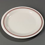 Carlisle 43005906 9-in Dinner Plate w/ Narrow Rim, NSF, Parisian On Bone Melamine