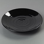 Carlisle 4340403 9.5-in Dia Terra Dinner Plate, Black