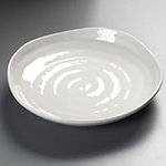 Carlisle 4341042 Square 9-in Dia Terra Dinner Plate, Bone