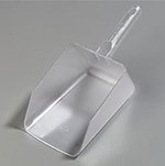 Carlisle 436407 64-oz Scoop, Clear Frosted