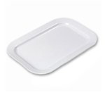 Carlisle 4377202 Oblong 15.5 x 10.5-in Melamine Platter, White