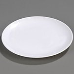 Carlisle 4380702 Round 14-in Melamine Display Platter, White