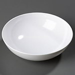 Carlisle 4381302 8-in Melamine Chef Salad Serving Bowl, 40-oz, White