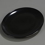 Carlisle 4383203 Oval 18-in Melamine Display Platter, Black