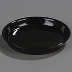 Carlisle 4453003 7.5 in Round Serving Tray, NSF, Black
