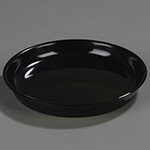 Carlisle 4453203 Round 11.5-in Serving Tray, Black