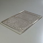 Carlisle 601647 Heavy 24 x 16-in Icing Grate w/ .5-in Legs, Nickel Plated