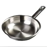 Carlisle 603012 12.5-in Signature Select Fry Pan, Thick Clad Bottom, Stainless