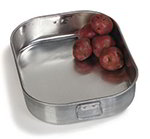 Carlisle 60303 16-Gauge Roast Pan w/ Handles, 16-3/4 X 12-3/4-in, Aluminum