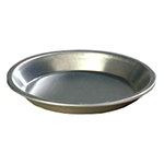 Carlisle 60324 Natural Finish Pie Pan, 10-in Dia x 1-5/16-in Deep, Heavy Aluminum