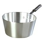 Carlisle 60353RS 7-qt Tapered Sauce Pan w/ Sleeve, Dent-Resistant, Aluminum