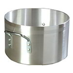 Carlisle 60364 14-qt Standard Weight Sauce Pot, 8-Gauge Aluminum