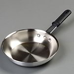 Carlisle 60708RS 8-in Fry Pan, NSF, Stainless w/ Aluminum Exterior