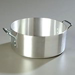 Carlisle 60765 15-qt Heavy Weight Brazier Pot w/ 2-Loop Handles, Aluminum