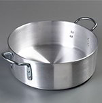 Carlisle 60766 18-qt Heavy Weight Brazier Pot w/ 2-Loop Handles, Aluminum