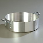 Carlisle 60767 24-qt Heavy Weight Brazier Pot w/ 2-Loop Handles, Aluminum