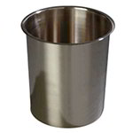 Carlisle 607903 3.5-qt Bain Marie, 6-1/8-in Diam. & Mirror Finish, Stainless