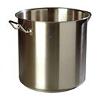 Carlisle 608474 74-qt Stock Pot w/ Clad Base, Stainless