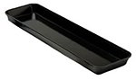 Carlisle 6302FMT309 Market Tray, 6-7/8 x 30 x 2-in, Ebony