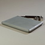 Carlisle 662559 Drop End Shelf for 6 Ft. Food Bar, Blue, NSF