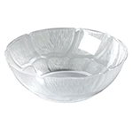 Carlisle 6904-807 18-oz Bowl w/ Floral Shaped Edge, Clear Polycarbonate
