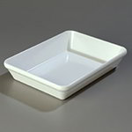 Carlisle 791902 2.9-qt Displayware Baker, 9 x 12-in, White Melamine