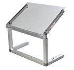 Carlisle 922407 24-in Adjustable Portable Sneeze Guard, Single Service, Clear