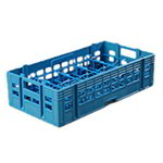 Carlisle C12314 Half Size Cup Rack w/ 10-Compartments, Carlisle Blue