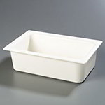 Carlisle CM110002 Full Size Coldmaster Food Pan, 6-in Deep, NSF, White