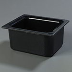 Carlisle CM110103 Half Size Coldmaster Food Pan, 6-in Deep, NSF, Black