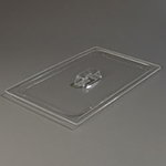 Carlisle CM112507 Lid For Full Size Standard Pan w/ Molded-In Handle, Clear Acrylic