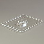 Carlisle CM112607 Lid For 1/2-Size Standard Pan w/ Molded-In Handle, Clear Acrylic