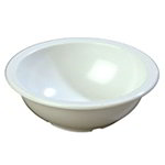Carlisle KL11502 16-oz Chowder Bowl w/ Narrow Rim, 6-1/8-in Deep, Melamine, White