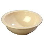 Carlisle KL11525 16-oz Chowder Bowl w/ Narrow Rim, 6-1/8-in Deep, Melamine, Tan
