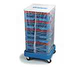 Carlisle RDC107 Clear Vinyl Heavy Duty Dishwasher Rack Dust Cover, 48-in Long