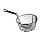 Carlisle 601029 9-3/4-in Round Fry Basket w/ Top & Front Hook, 18/8 Stainless