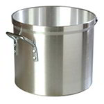 Carlisle 60297 34-qt Heavy Weight Stock Pot, 12-in Diam., Aluminum