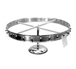 Carlisle 3828MP Portable Order Wheel w/ 28-Clip, Base & 9-in Extension, Stainless