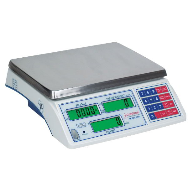 Detecto CS-65 65-lb Counting Scale - Count Accumulator, 115v