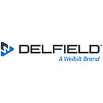Delfield B5 Tray Slide, 12 in Deep, V-Fold Down, 14 Gauge Stainless Steel
