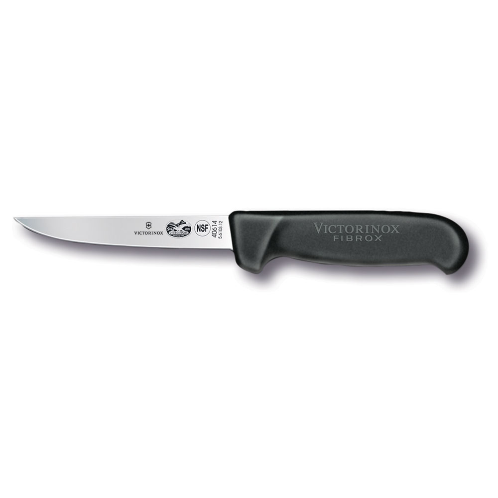 Victorinox Swiss Army 40614 Straight Boning Knife w/ 5" Stiff Blade